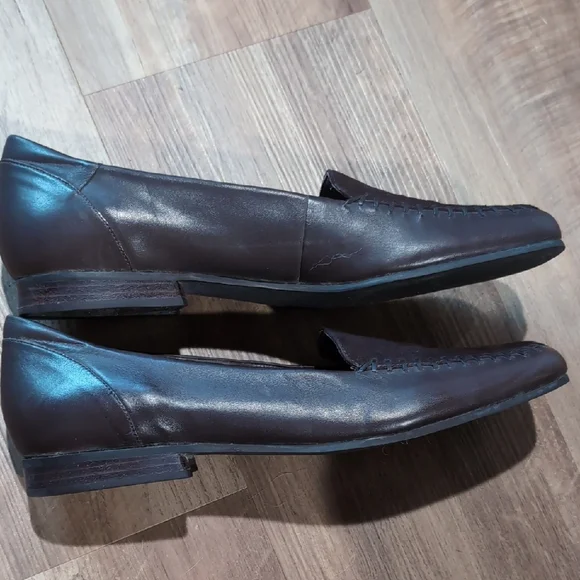 Etienne Aigner Brown Loafers Slip-Ons - Picture 7 of 7